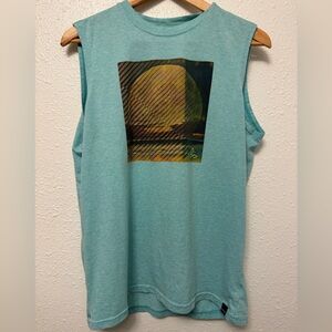 Men’s Prana Light Blue Graphic Tee